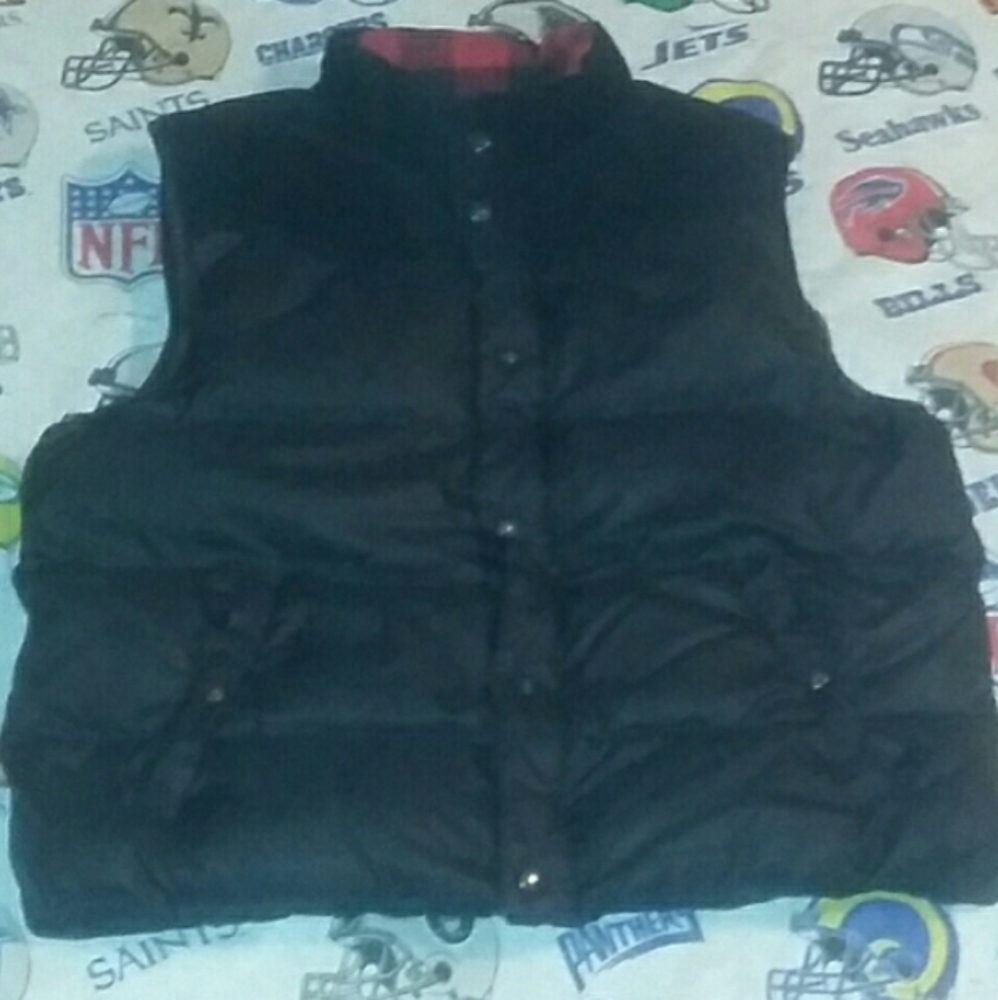 70s American Living Down Feather Puffer Vest Vintage Streetwear